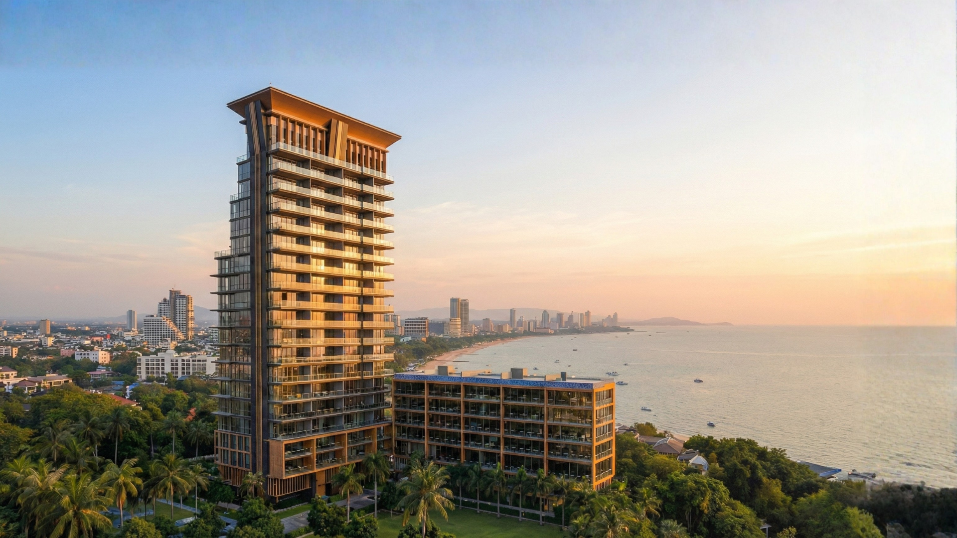 Building B - Elevated Living aerial view